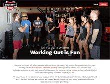 Tablet Screenshot of crossfit520.com